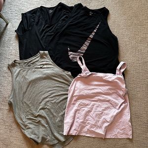 Bundle of 4 Nike workout tops